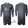 Officiële Voetbalshirt + Korte Broek Doelman FC Bayern München Uit 2021-22 Lange Mouw - Kids